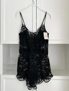 SALON by PEACH JOHN フォークロアレースコンビネゾン　サイズM