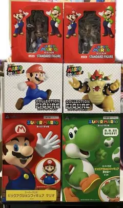 マリオ　フィギュア　6体セット