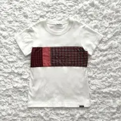 familiar Tシャツ チェック柄　130サイズ