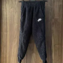 美品　Nike ボアフリースパンツ 120cm ブラック