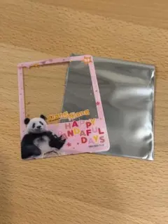 パンダ悠悠誕生記念メトロカード３枚組台紙入り 東京メトロ、「ありがとうシャンシャン」オリジナル24時間券。中国に