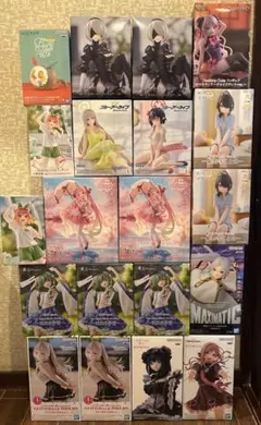 新作あり美少女プライズフィギュア20個 東方 桜ミク アーリャ 学マスなど
