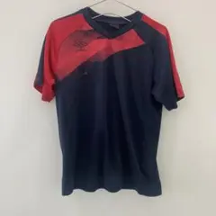 K1384 umbro ネイビー/レッド サッカーウェア M メンズ