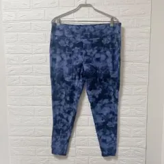 terra & sky [XL] ヨガパンツ ヨガ レギンス 花柄 ブルー系