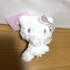 サンリオ　ハローキティ　天使と小悪魔　天使　マスコットホルダー