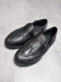 美品 yuketen ユケテン メッシュ レザーサンダル グルカサンダル