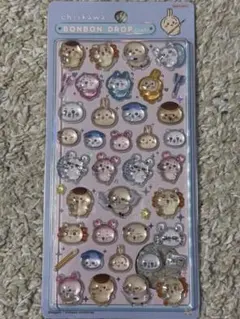 【国内正規品】ちいかわ　ボンボンドロップシール　みんな　ポーズ　第二弾