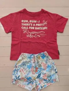 【新品未使用】BREEZE 水陸両用パンツ Tシャツセット 90