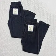 【新品タグ付き】ストレッチデニムパンツ2本セット♡　 120cmサイズ