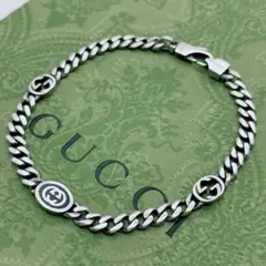 極美品‼️GUCCI 2ミリ　喜平チェーンネックレス GUCCI グッチ ネックレス チェーン 喜平 プレーン SV925/Ag925