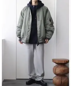 HYKE ボンバージャケットMA-1 サイズ3 中綿入り 2026年最新】HYKE メンズ MA-1・フライトジャケットの人気アイテム