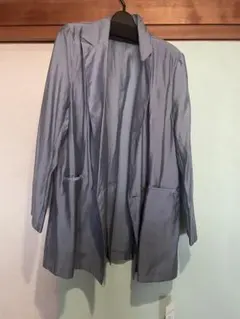 ライトブルー テーラードジャケット Mサイズ