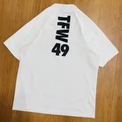 TFW49 MTVコラボ ホワイト XL モックネックTシャツ ゴルフ - メルカリ