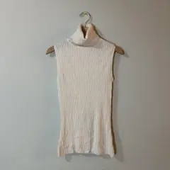 【Vintage】Jessica sport ノースリーブ タートルネックニット