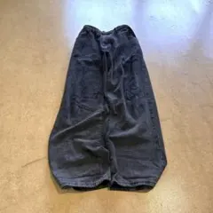 00s archive wide check buggy denim y2k - メルカリ
