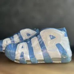 NIKE AIR MORE UPTEMPO ライトブルー ホワイトのサムネイル
