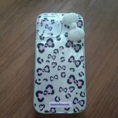 リボン柄 iPhone15ケース