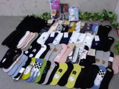 （10FF3902）大量！レディース靴下まとめて80足以上　22～25㎝