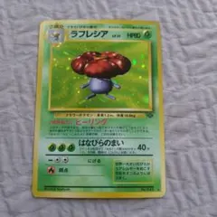 旧裏・ホロ・キラ】ポケモンカード ラフレシア LV.35 - メルカリ