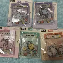 BT21 クレーンゲームアクリルスタンド 5種セットのサムネイル