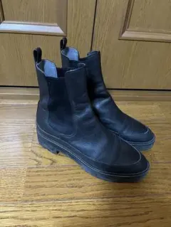 ダイアナ　皮革サイドゴアブーツ　雪道OK