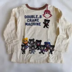 DOUBLE.B クレーンマシン 長袖カットソー 100