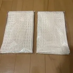 ワッフルタオル フェイスタオル 今治 2枚セット