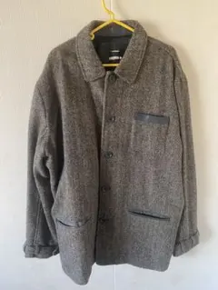PWA REFINE-WOOL CHK DRIZZLER L - メルカリ