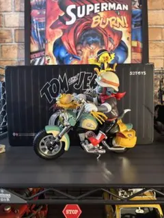 新品未開封　52TOYS　トムとジェリー　レトロバイク　フィギュア海外限定② 楽天市場】【海外正規品】WarnerBros トムとジェリー レトロバイク