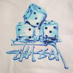 Stussy サイコロデザイン Tシャツ　Lサイズ