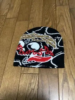 glo gang " skull of venom " beanie
