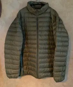 ユニクロ/UNIQLO ウルトラライトダウン　オリーブ色 ダウンジャケット　XL