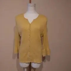 レリアン　七分袖カーデガン　13号