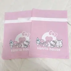 sanrio house 巾着 Sサイズ 2枚のサムネイル