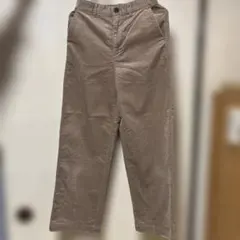 無印良品　コーデュロイ　ワイドパンツ　S