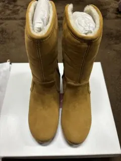 【REGAL（リーガル）】キャメルファー付きムートンブーツ（23センチ）