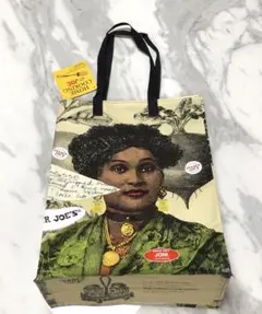 TRADER JOE''S国際女性デーポリバッグ縦41横29幅17おまけシール付