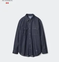 ユニクロ　jwアンダーソン　デニムオーバーサイズシャツ　Mサイズ