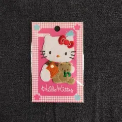 新品・未使用！ハローキティ 刺繍系ワッペン1997年サンリオ