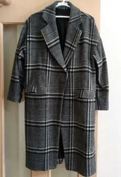 ダズリン　チェスターコート(チェック柄)　Мサイズ