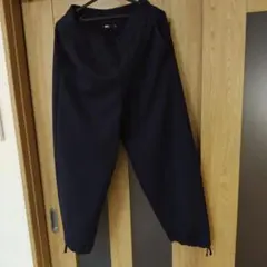 スウェットワイドパンツ　UNIQLOC　ネイビー　Мサイズ