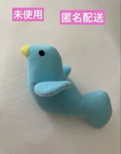 DWE プレイアロング 水色の小鳥ぬいぐるみ