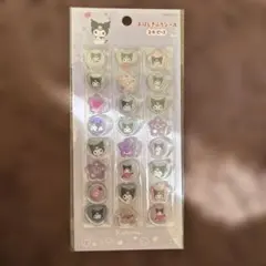 おはじきふうシール　サンリオクロミ　【正規品】