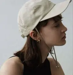 CLANE × KIJIMA TAKAYUKI キャップ　ベージュ