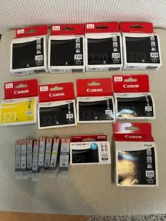 Canon BCI-321 《期限切れ・37個セット》　純正品 キヤノン 純正 インクカートリッジ BCI-321+320/5MP 5色パック 箱無し