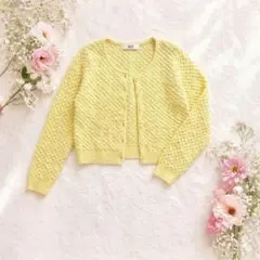 新品！　スライ SLY　バンピー カット ジャガード カーディガン　5976