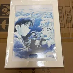 名探偵コナン 黒金の魚影 複製原画 青山先生 イラストボード 名探偵コナン 黒金の魚影 複製原画 青山先生 イラストボード - メルカリ