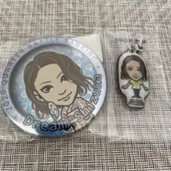 Shizuka 75mm缶バッジ　クリーナー　四半期 居酒屋えぐざいる