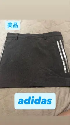 adidas レディース ゴルフスカート グレー L