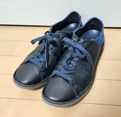 【週末特価】LANVIN ステッチダウンスニーカー 26.5㎝ ブラック